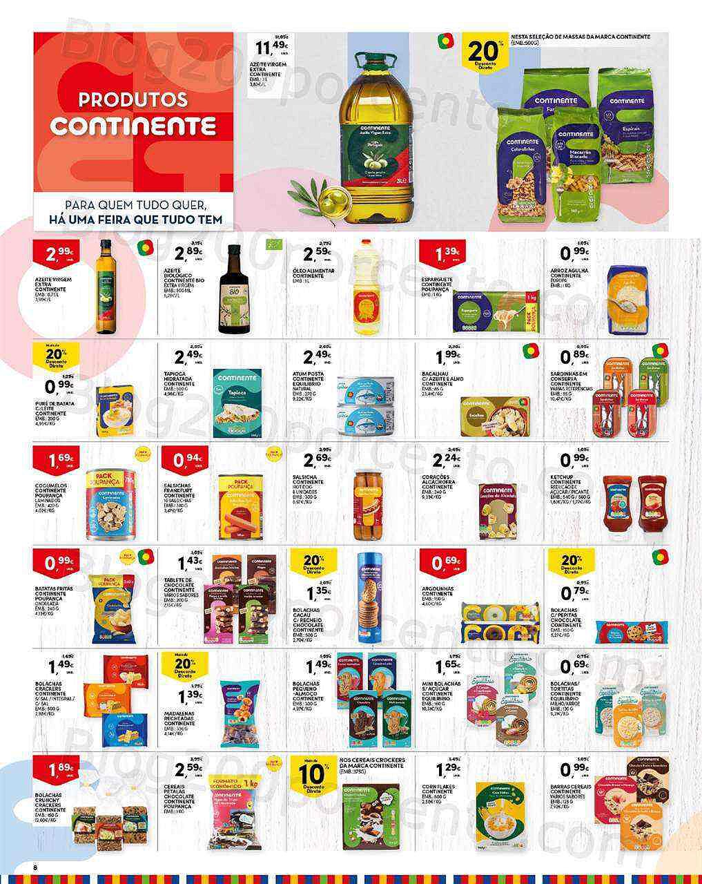 Antevisão Folheto CONTINENTE Madeira Promoções de 2 agosto a 8 agosto