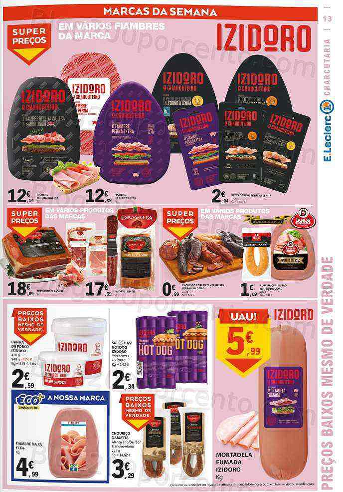 Antevisão Folheto E-LECLERC Promoções Semanais de 28 julho a 3 agosto