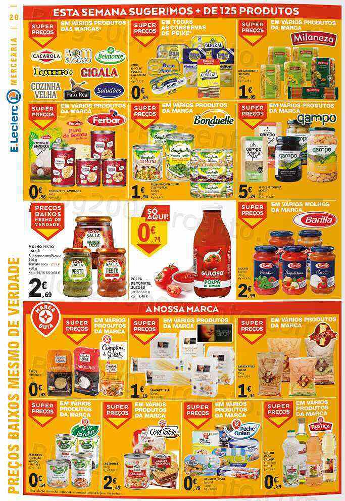 Antevisão Folheto E-LECLERC Promoções Semanais de 28 julho a 3 agosto