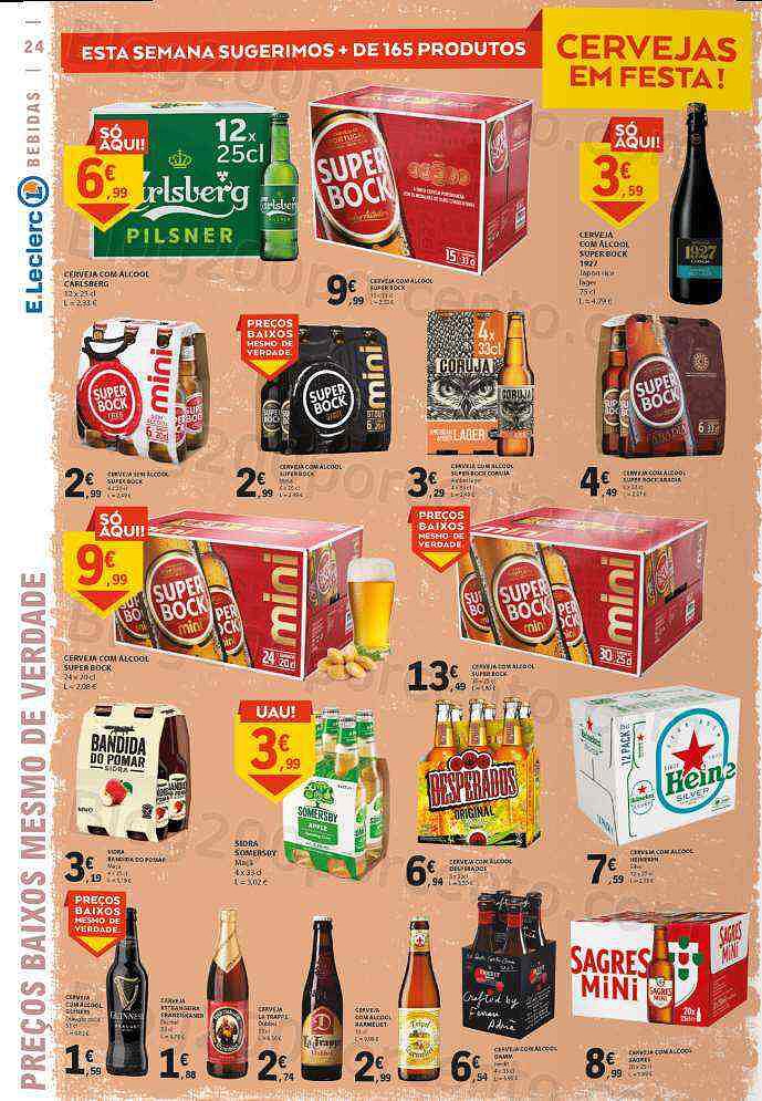 Antevisão Folheto E-LECLERC Promoções Semanais de 28 julho a 3 agosto