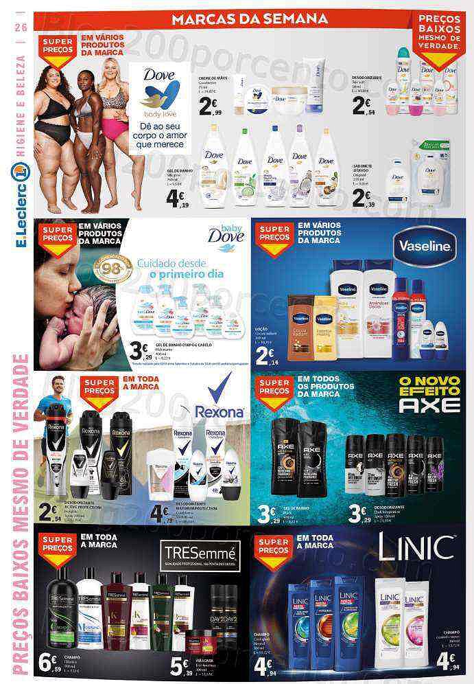 Antevisão Folheto E-LECLERC Promoções Semanais de 28 julho a 3 agosto