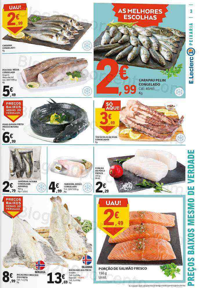 Antevisão Folheto E-LECLERC Promoções Semanais de 28 julho a 3 agosto