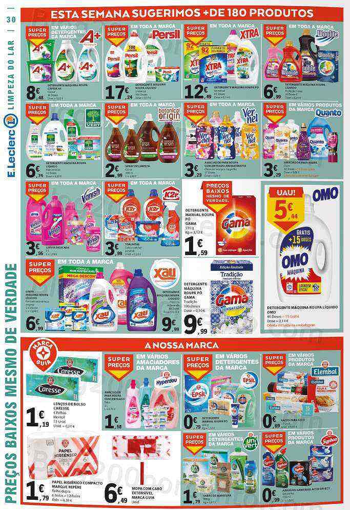 Antevisão Folheto E-LECLERC Promoções Semanais de 28 julho a 3 agosto