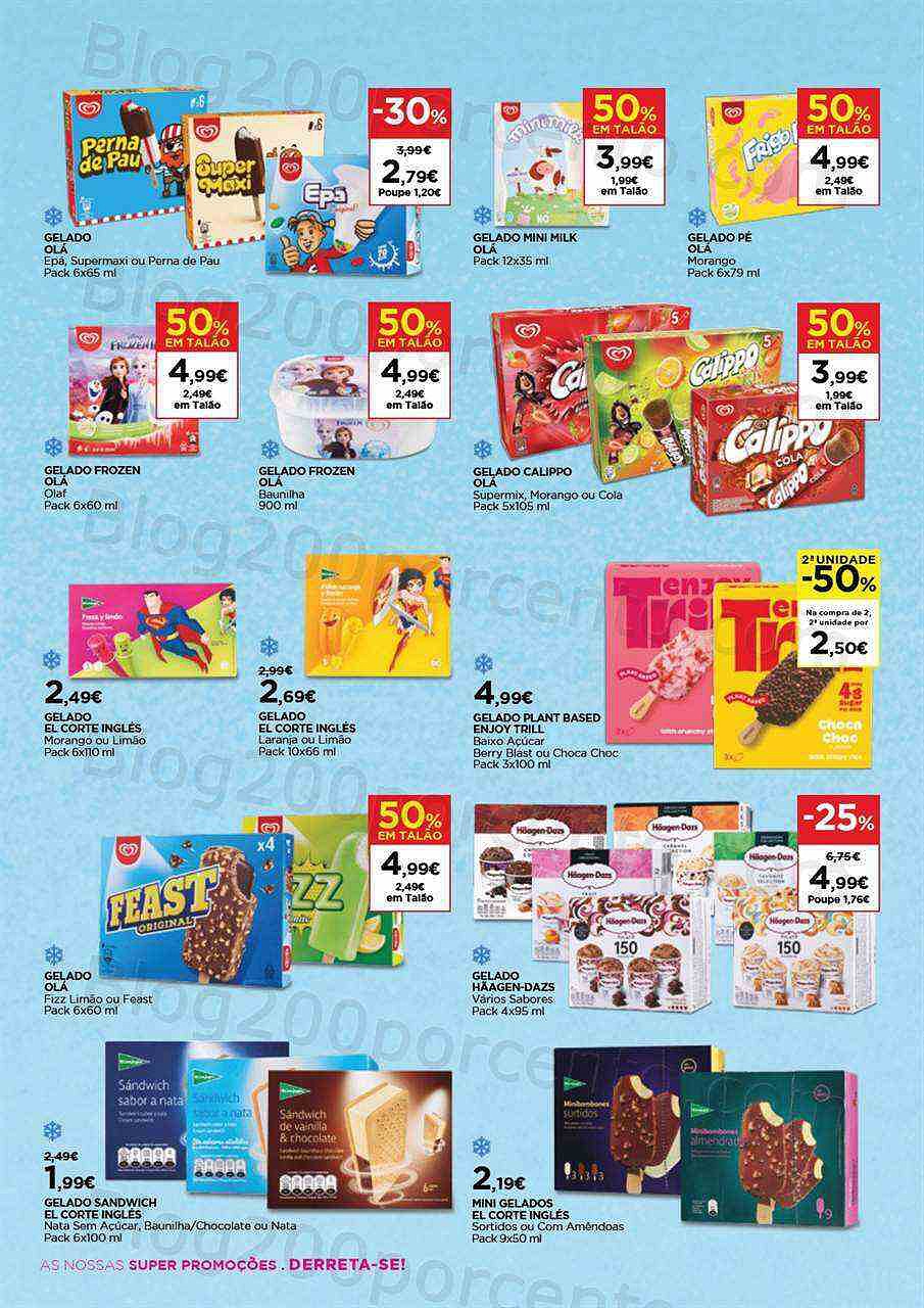 Antevisão Folheto EL CORTE INGLÉS Promoções de 29 julho a 11 agosto