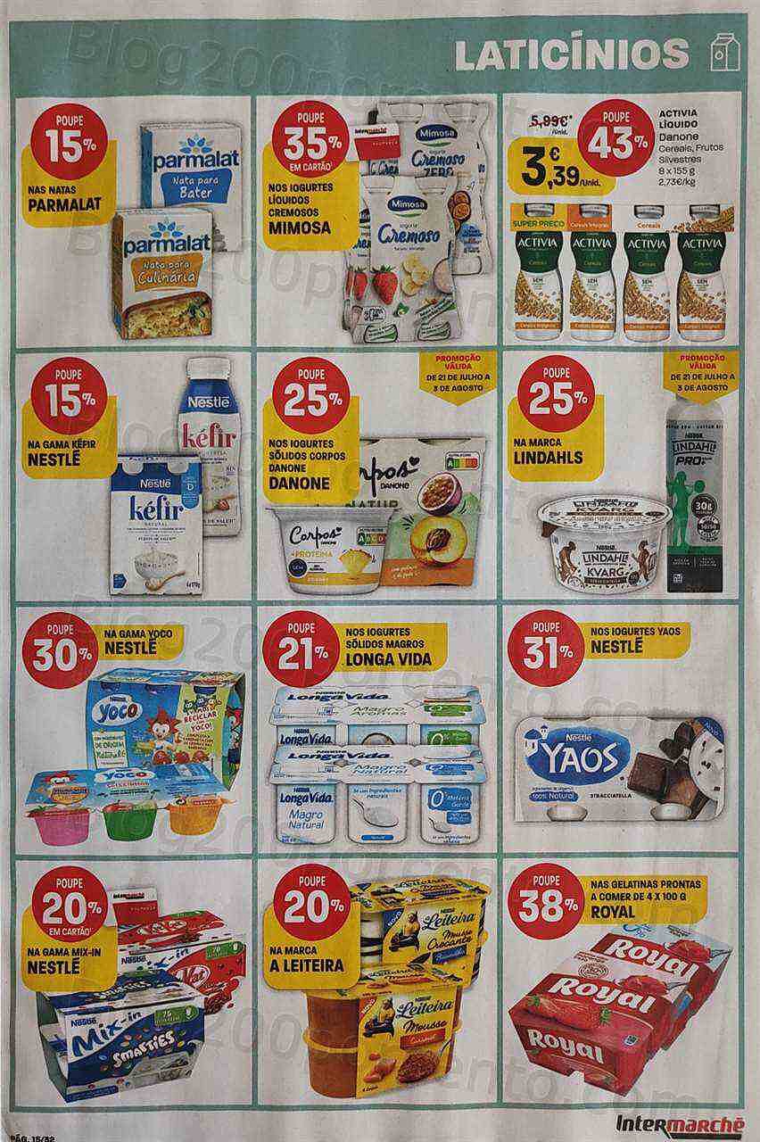 Antevisão Folheto INTERMARCHÉ Promoções de 28 julho a 3 agosto
