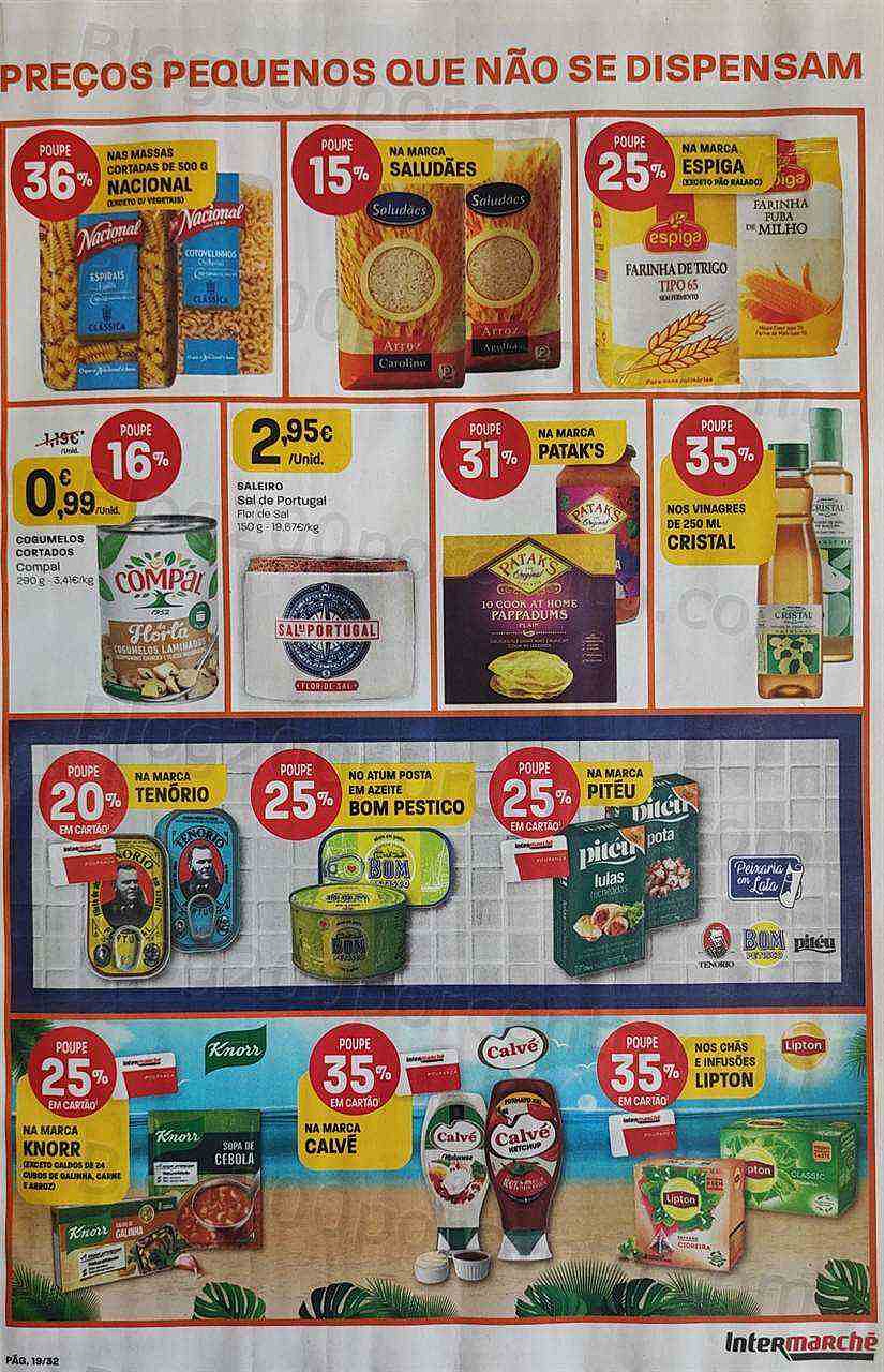 Antevisão Folheto INTERMARCHÉ Promoções de 28 julho a 3 agosto