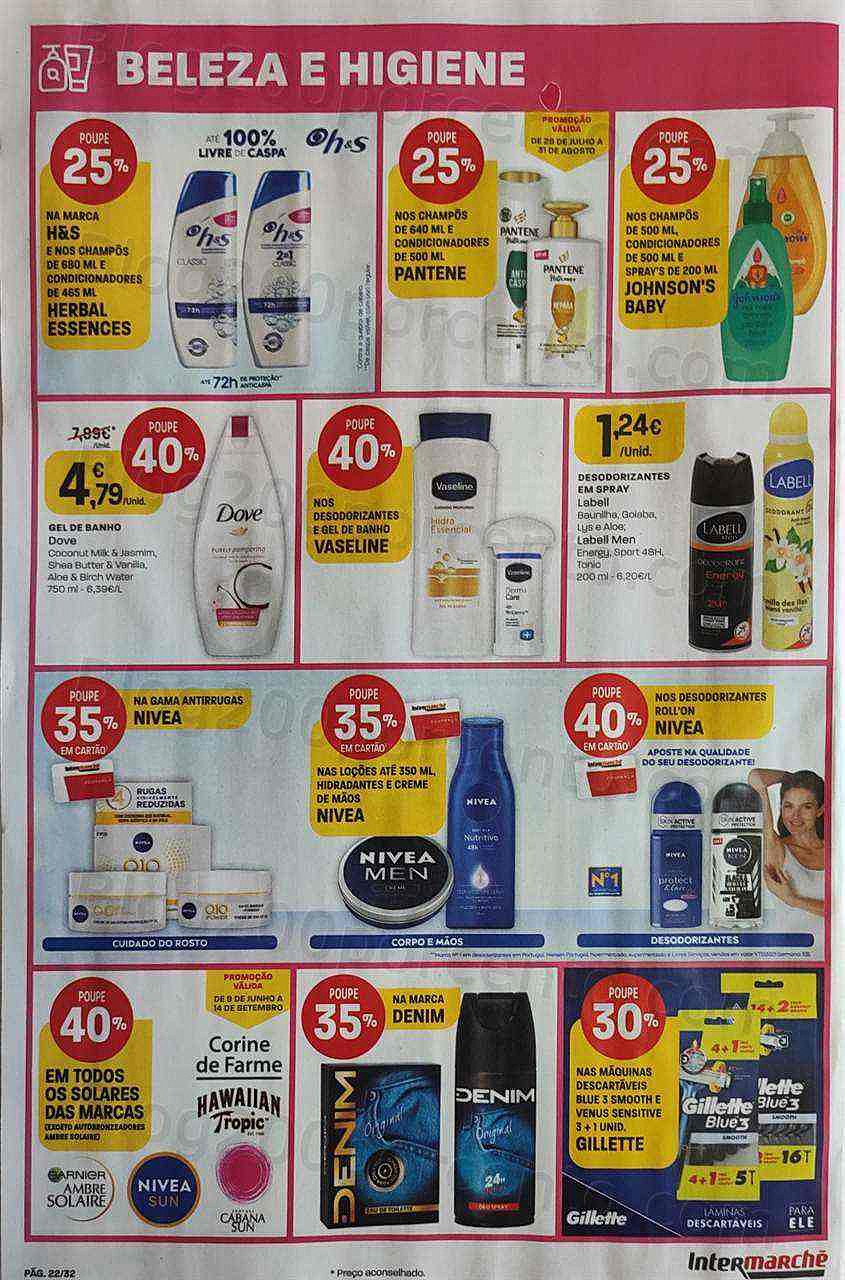 Antevisão Folheto INTERMARCHÉ Promoções de 28 julho a 3 agosto