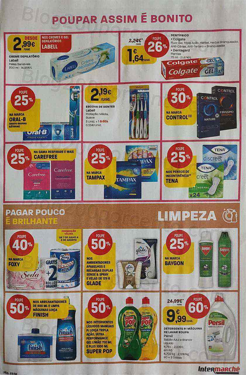 Antevisão Folheto INTERMARCHÉ Promoções de 28 julho a 3 agosto
