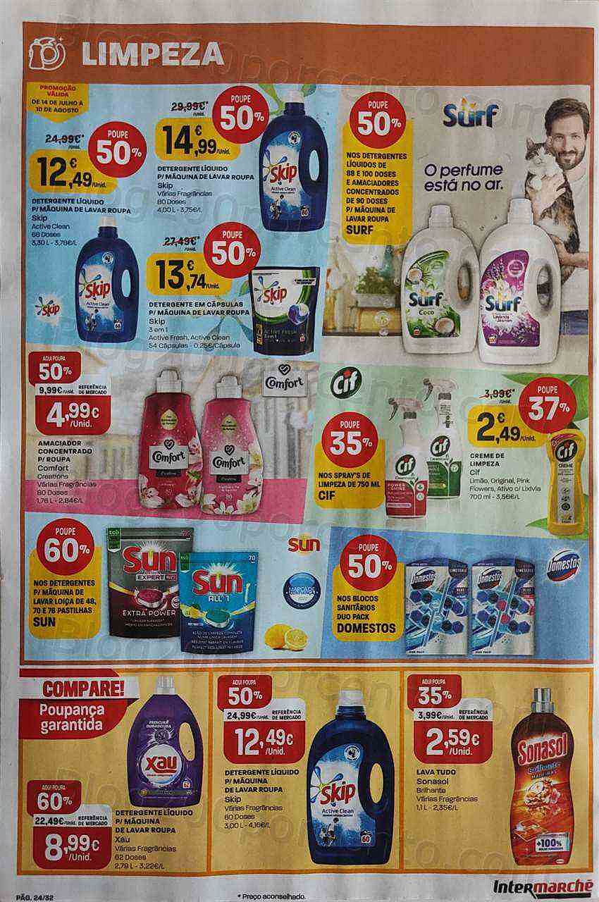 Antevisão Folheto INTERMARCHÉ Promoções de 28 julho a 3 agosto
