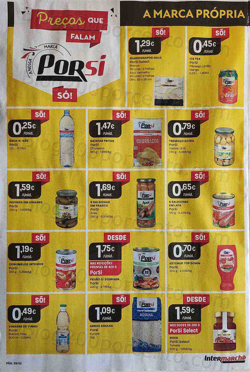 Antevisão Folheto INTERMARCHÉ Promoções de 28 julho a 3 agosto