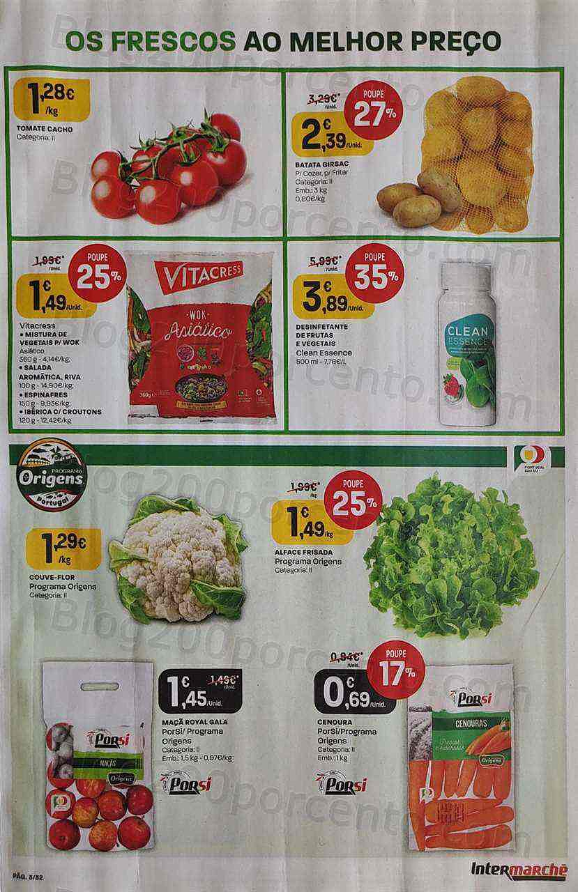 Antevisão Folheto INTERMARCHÉ Promoções de 28 julho a 3 agosto