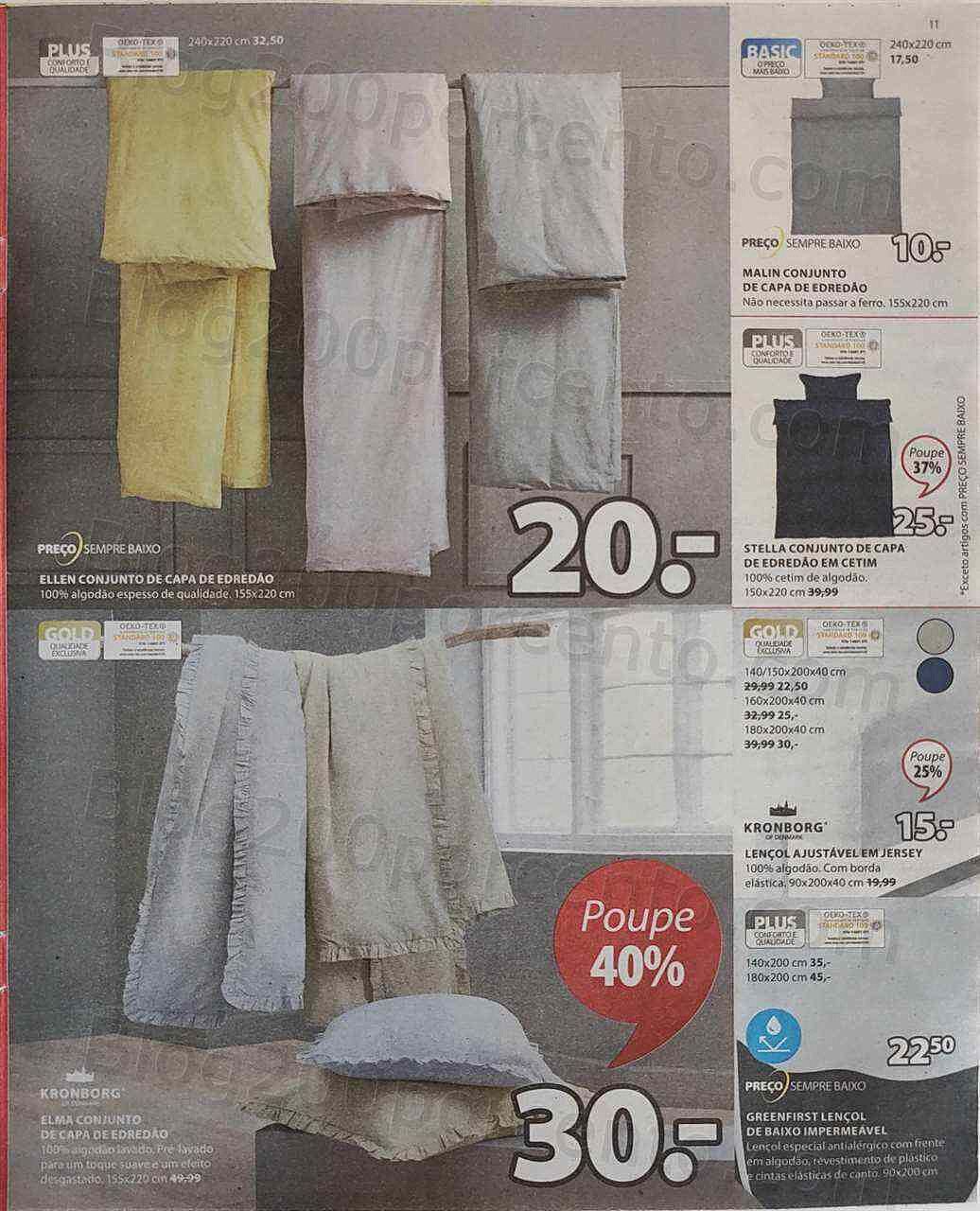 Antevisão Folheto JYSK Saldos Finais Promoções de 28 julho a 10 agosto