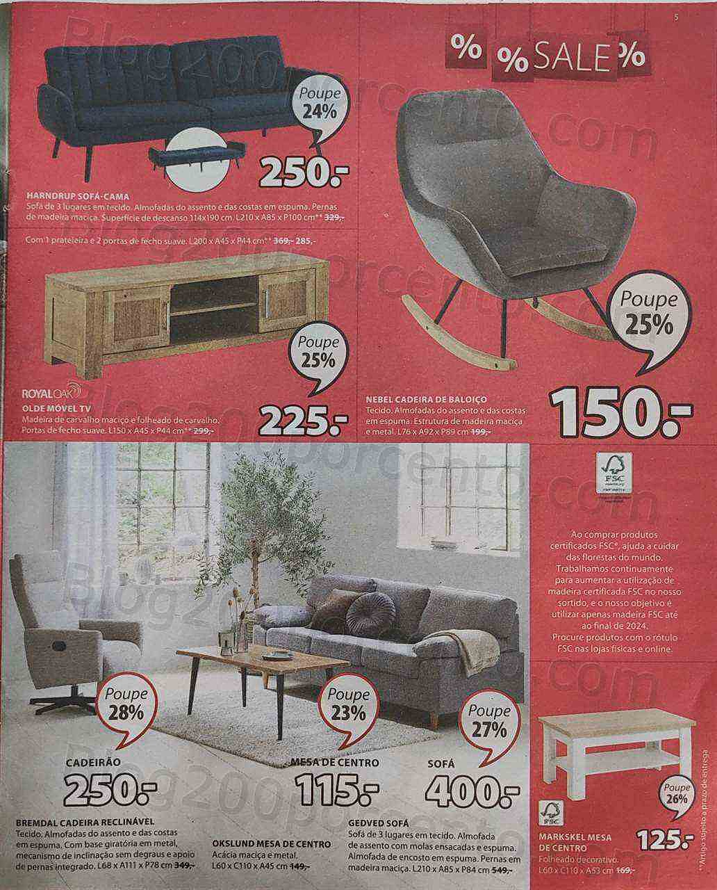 Antevisão Folheto JYSK Saldos Finais Promoções de 28 julho a 10 agosto