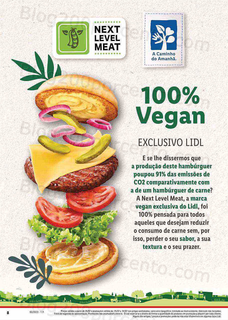 Antevisão Folheto LIDL Alimentação Alternativa Promoções de 25 a 31 julho