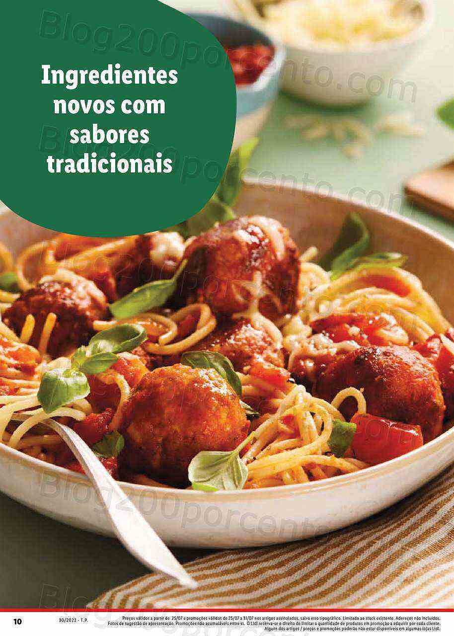 Antevisão Folheto LIDL Alimentação Alternativa Promoções de 25 a 31 julho