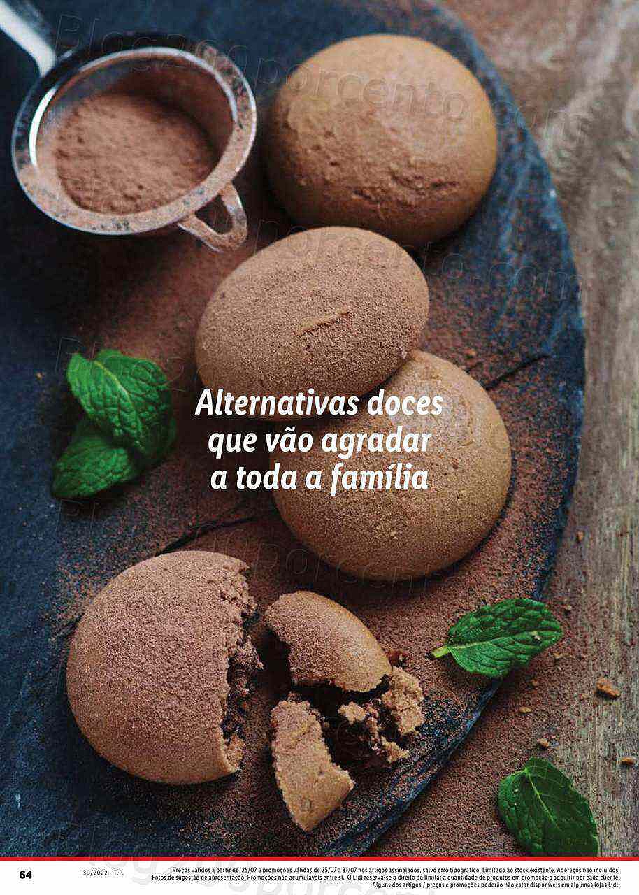 Antevisão Folheto LIDL Alimentação Alternativa Promoções de 25 a 31 julho