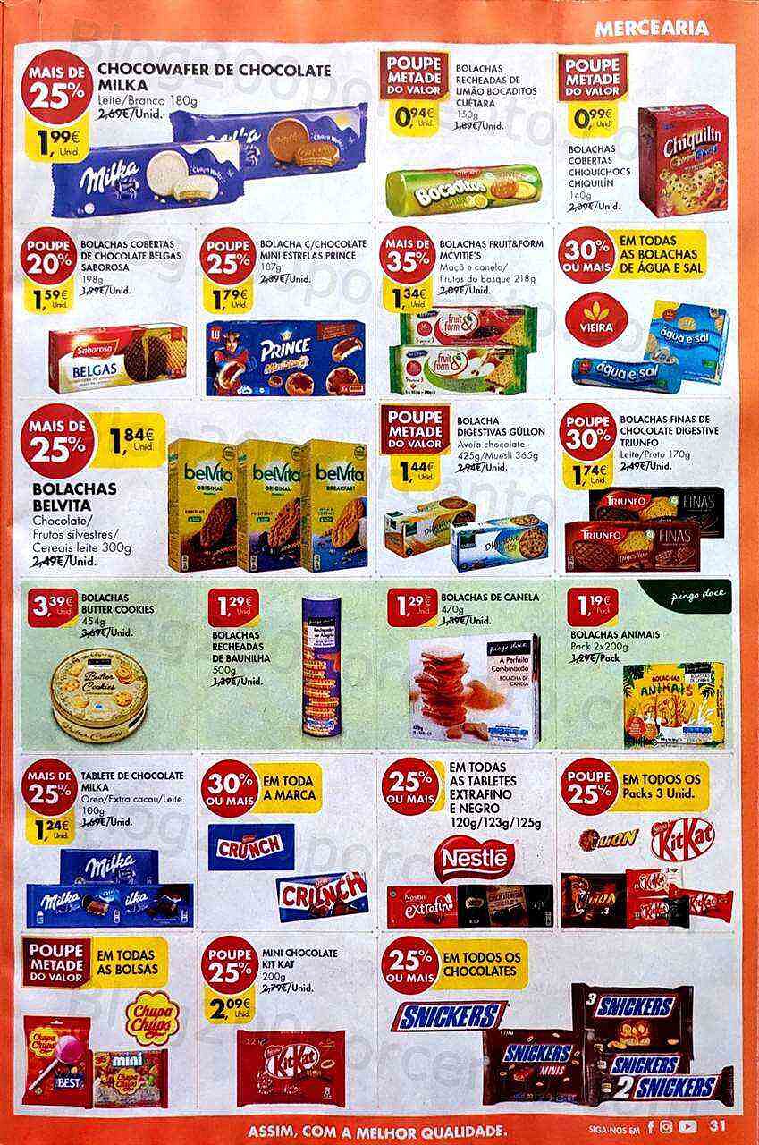 Antevisão Folheto PINGO DOCE Mercearia Promoções de 2 agosto a 8 agosto