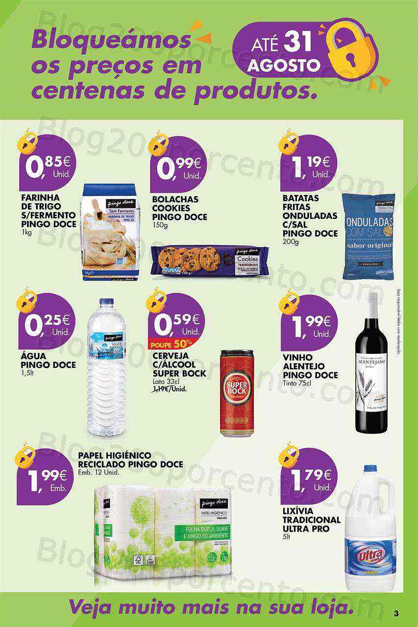 Antevisão Folheto PINGO DOCE Lojas Grandes Promoções de 2 agosto a 8 agosto