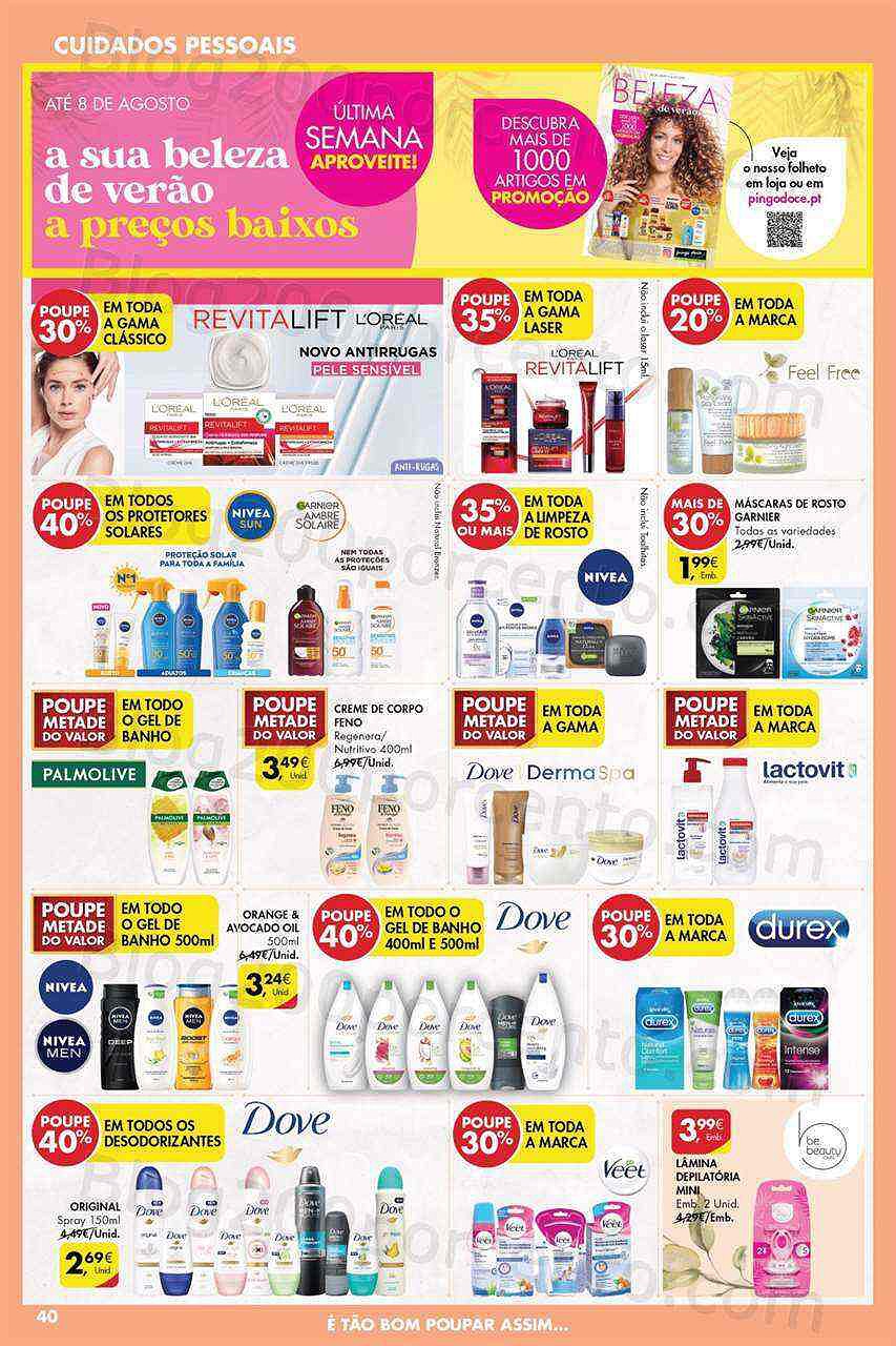 Antevisão Folheto PINGO DOCE Lojas Grandes Promoções de 2 agosto a 8 agosto