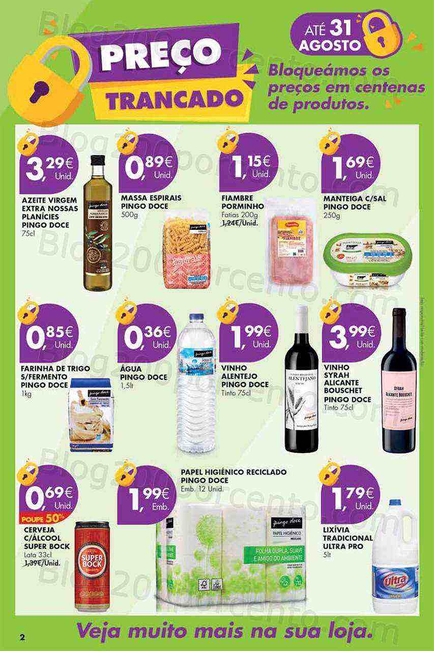 Antevisão Folheto PINGO DOCE Madeira Promoções de 2 agosto a 8 agosto