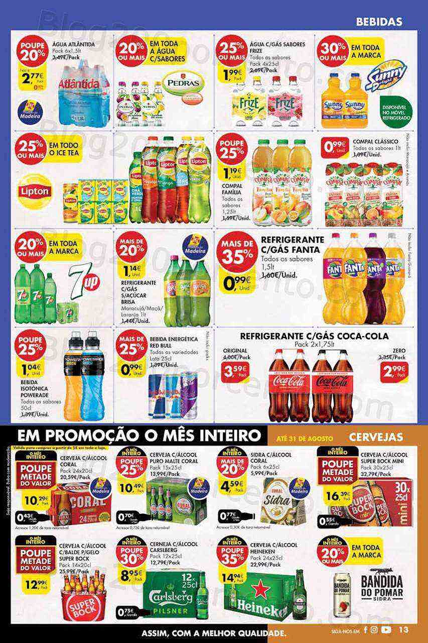 Antevisão Folheto PINGO DOCE Madeira Promoções de 26 julho a 1 agosto