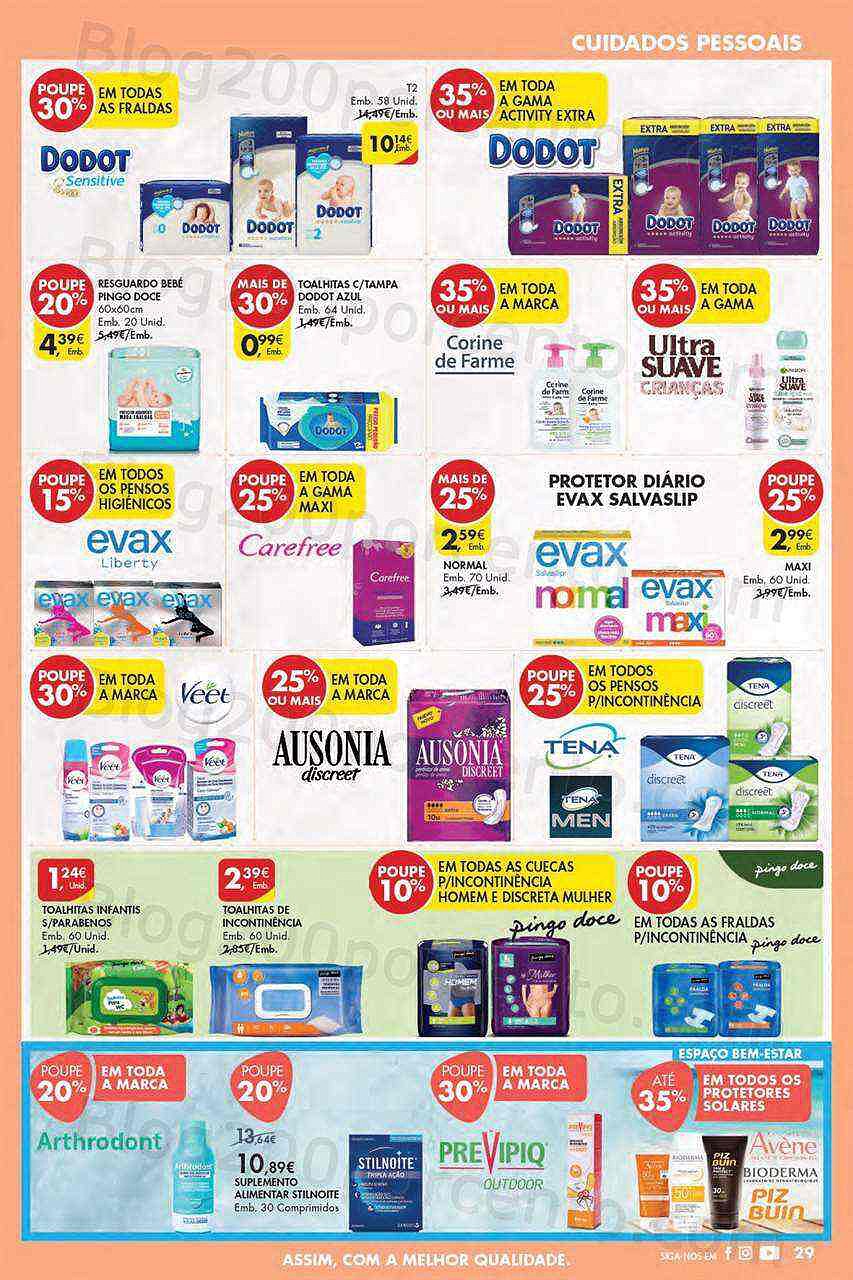 Antevisão Folheto PINGO DOCE Lojas Pequenas Promoções de 2 agosto a 8 agosto