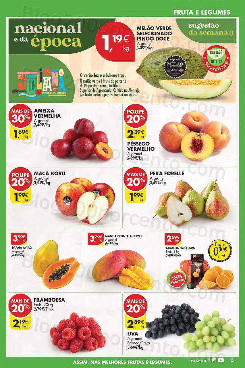 Antevisão Folheto PINGO DOCE Lojas Pequenas Promoções de 2 agosto a 8 agosto