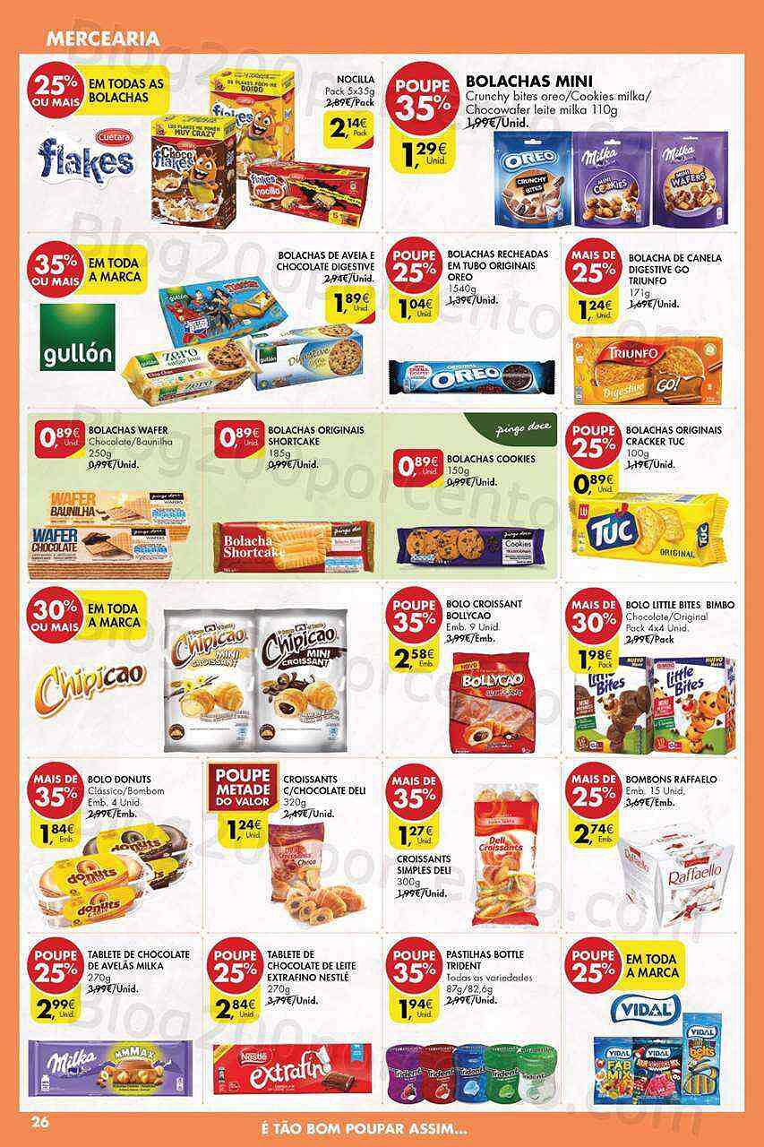 Antevisão Folheto PINGO DOCE Lojas Pequenas Promoções de 26 julho a 1 agosto