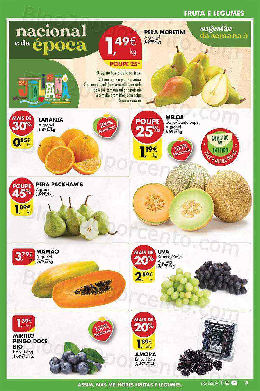 Antevisão Folheto PINGO DOCE Lojas Pequenas Promoções de 26 julho a 1 agosto