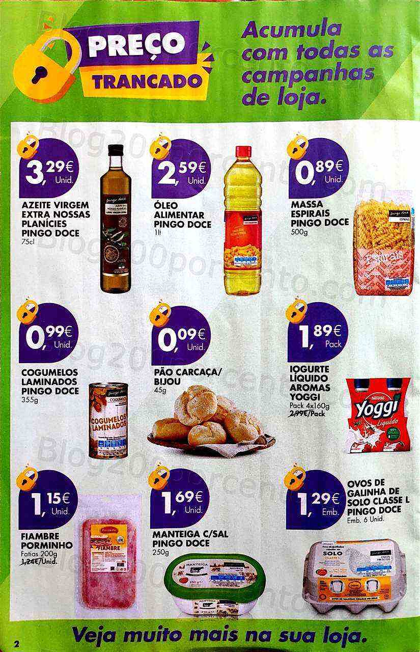 Antevisão Folheto PINGO DOCE Promoções de 2 a 8 agosto