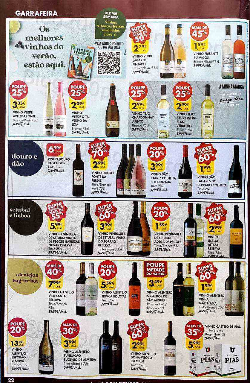 Antevisão Folheto PINGO DOCE Promoções de 2 a 8 agosto