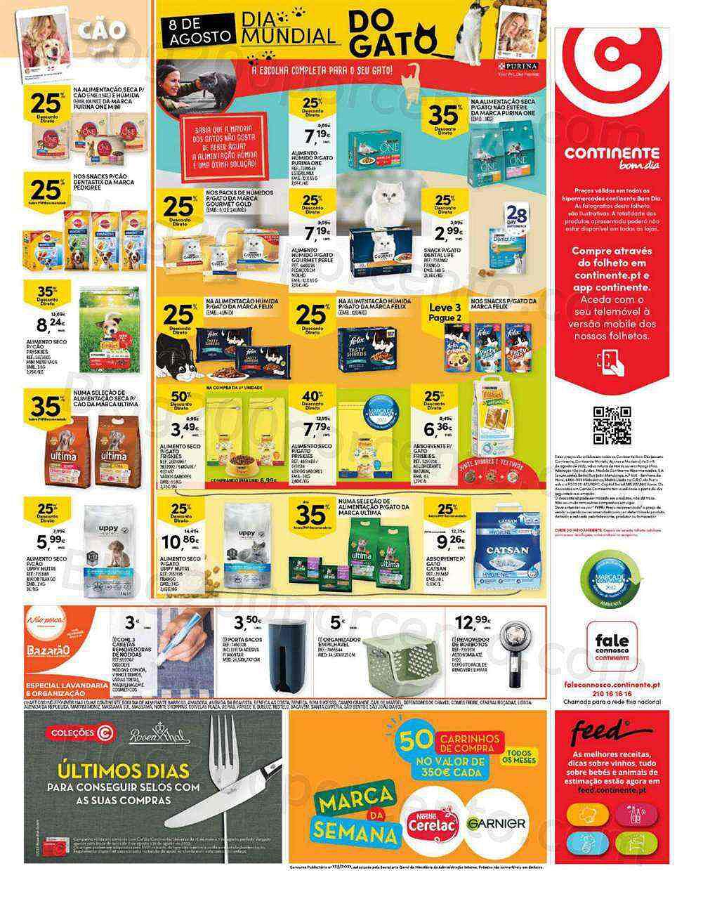 Antevisão Folheto CONTINENTE Bom Dia Promoções de 2 agosto a 8 agosto