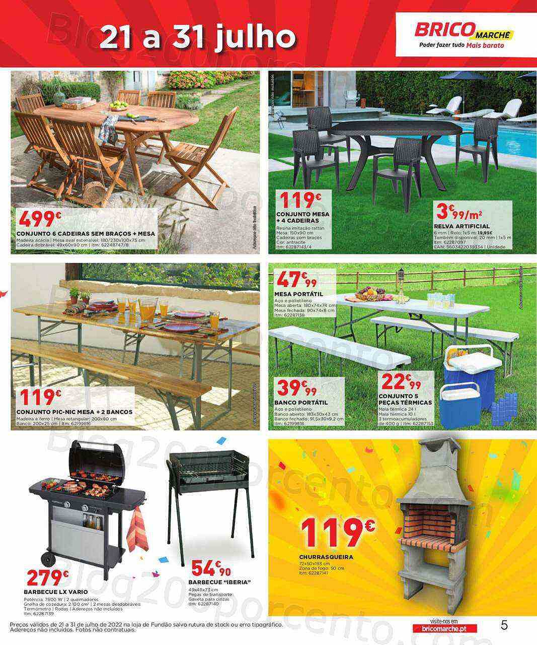 Antevisão Folheto BRICOMARCHÉ Aberturas Promoções de 21 a 31 julho