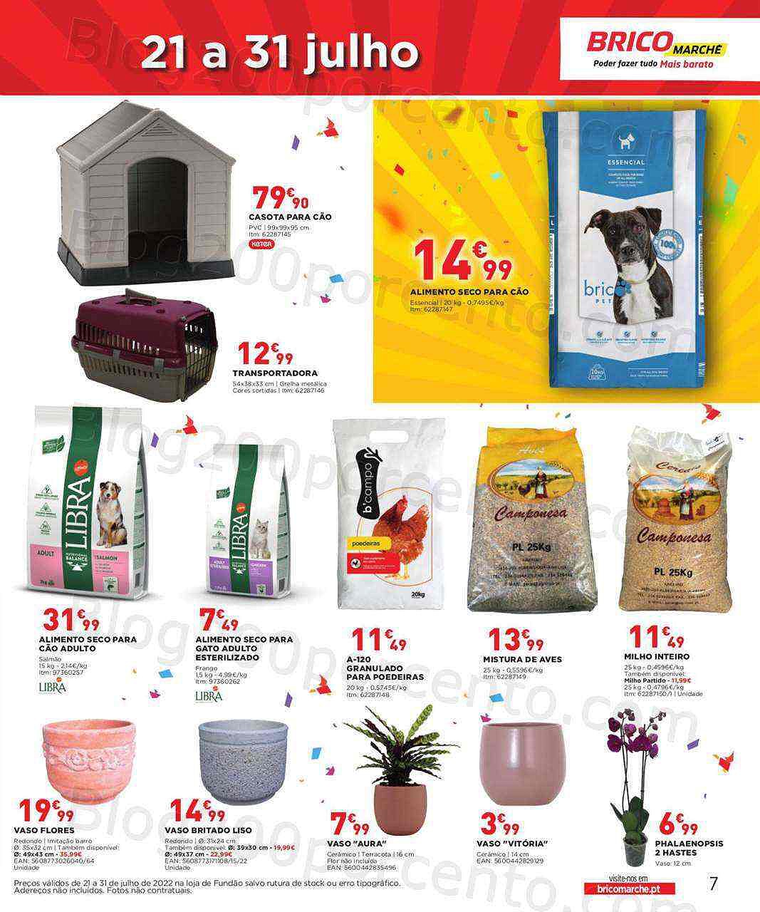 Antevisão Folheto BRICOMARCHÉ Aberturas Promoções de 21 a 31 julho