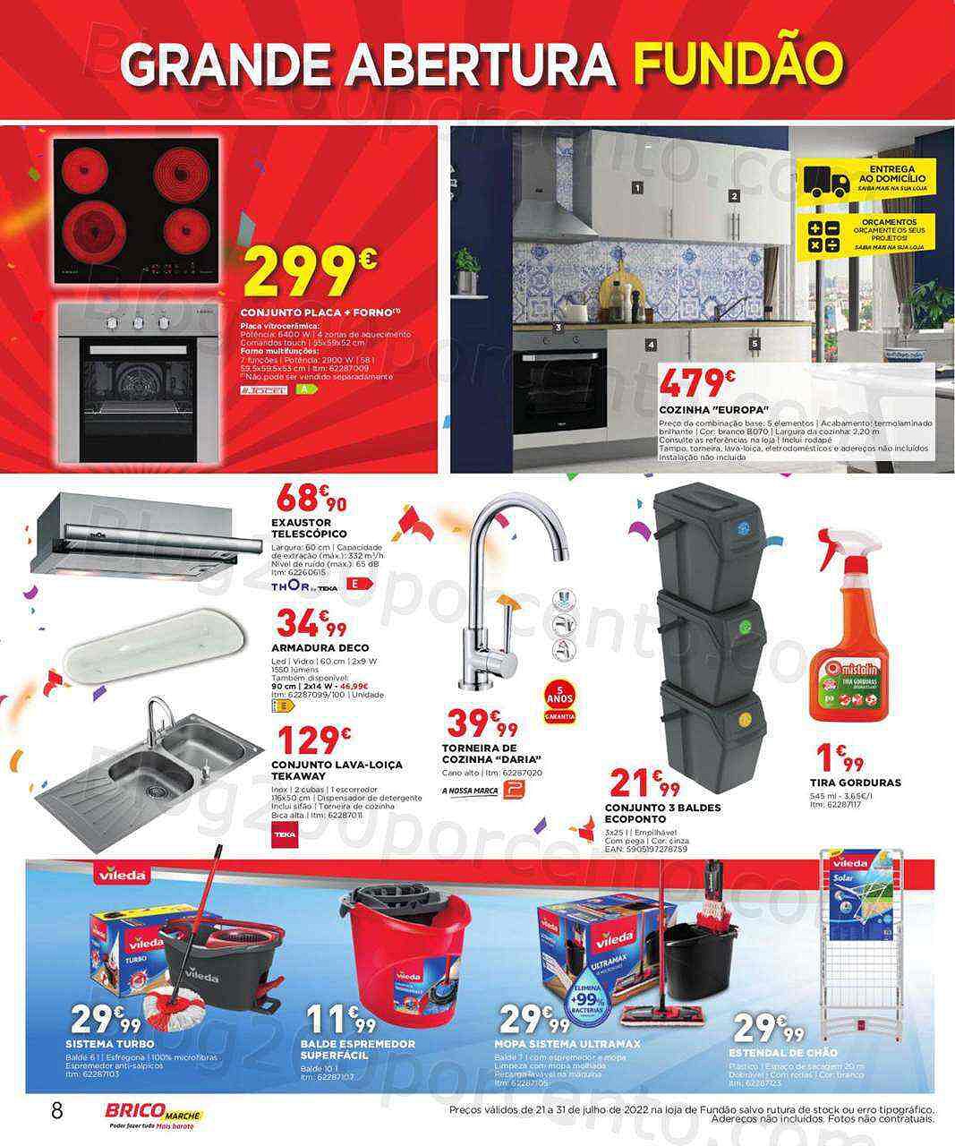Antevisão Folheto BRICOMARCHÉ Aberturas Promoções de 21 a 31 julho