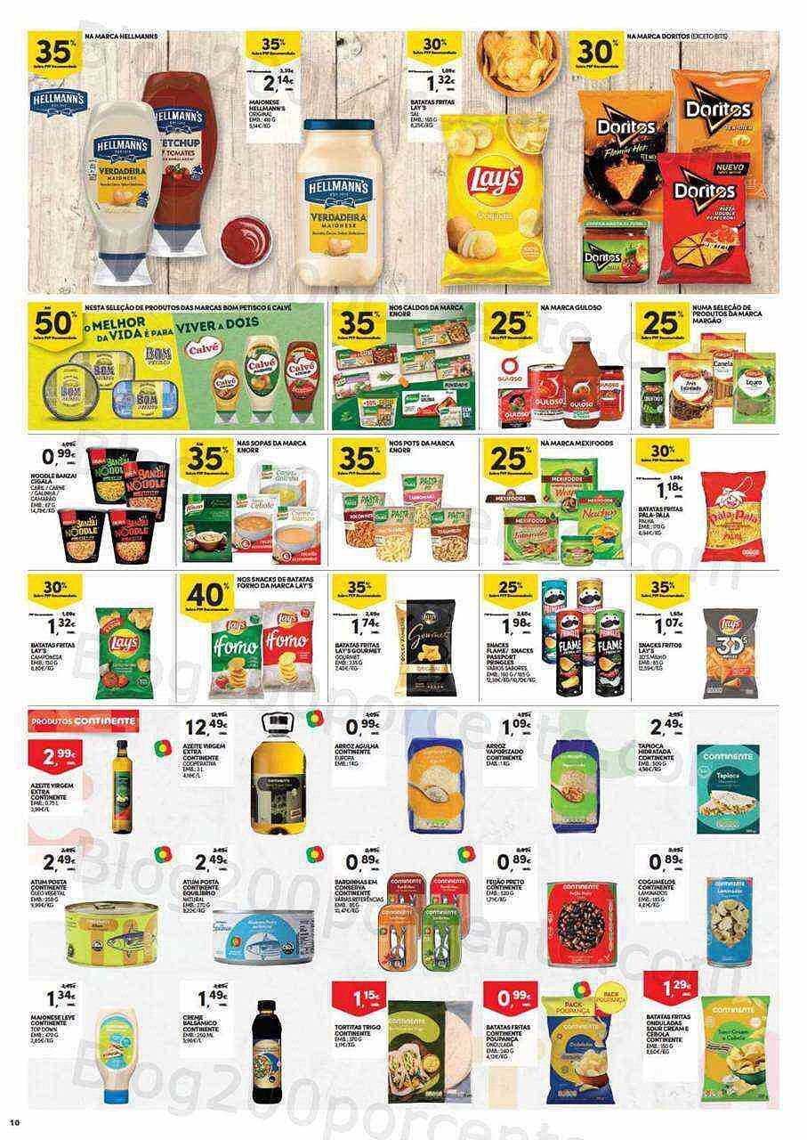 Antevisão Folheto CONTINENTE Modelo - Hiper Promoções de 26 julho a 1 agosto