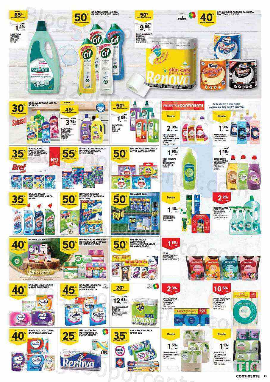 Antevisão Folheto CONTINENTE Modelo - Hiper Promoções de 26 julho a 1 agosto