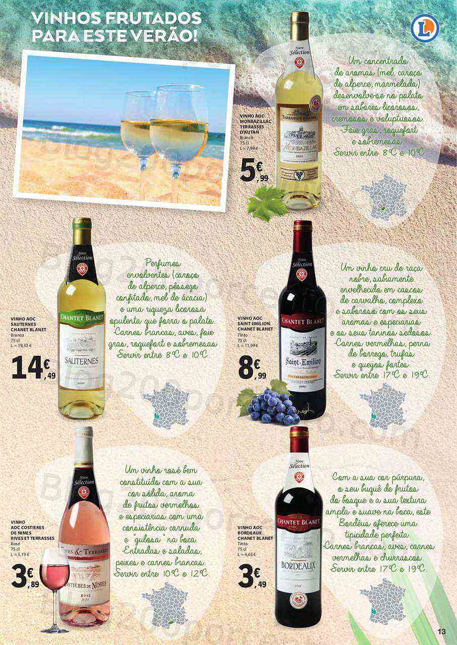 Antevisão Folheto E-LECLERC Bebidas de Verão Promoções de 1 agosto a 31 agosto