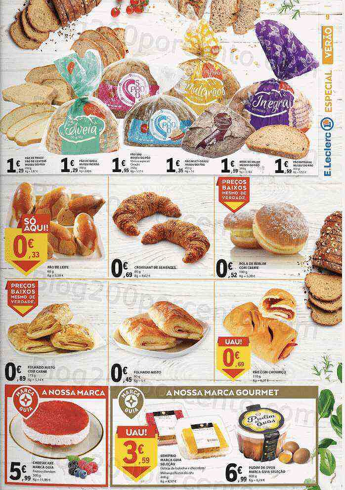 Antevisão Folheto E-LECLERC Especial Verão Promoções de 26 julho a 7 agosto