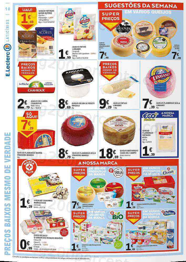 Antevisão Folheto E-LECLERC Promoções de 4 agosto a 10 agosto