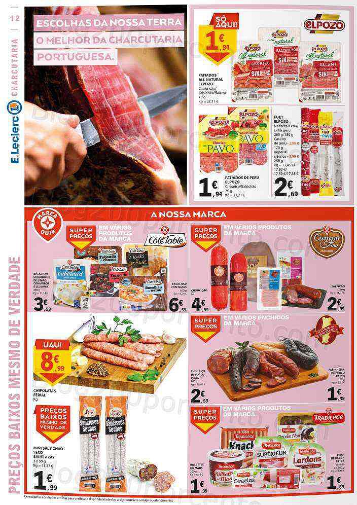 Antevisão Folheto E-LECLERC Promoções de 4 agosto a 10 agosto