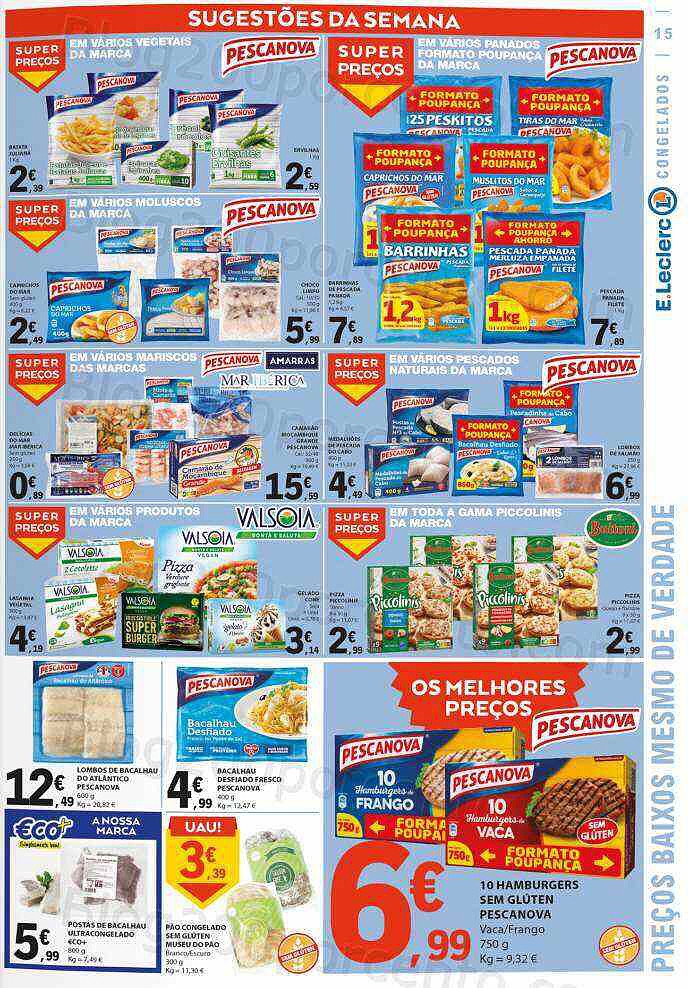 Antevisão Folheto E-LECLERC Promoções de 4 agosto a 10 agosto