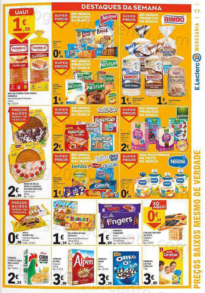 Antevisão Folheto E-LECLERC Promoções de 4 agosto a 10 agosto