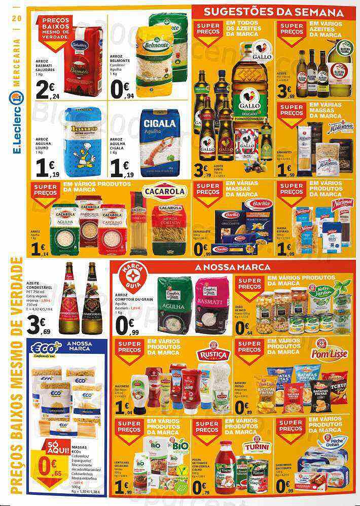 Antevisão Folheto E-LECLERC Promoções de 4 agosto a 10 agosto