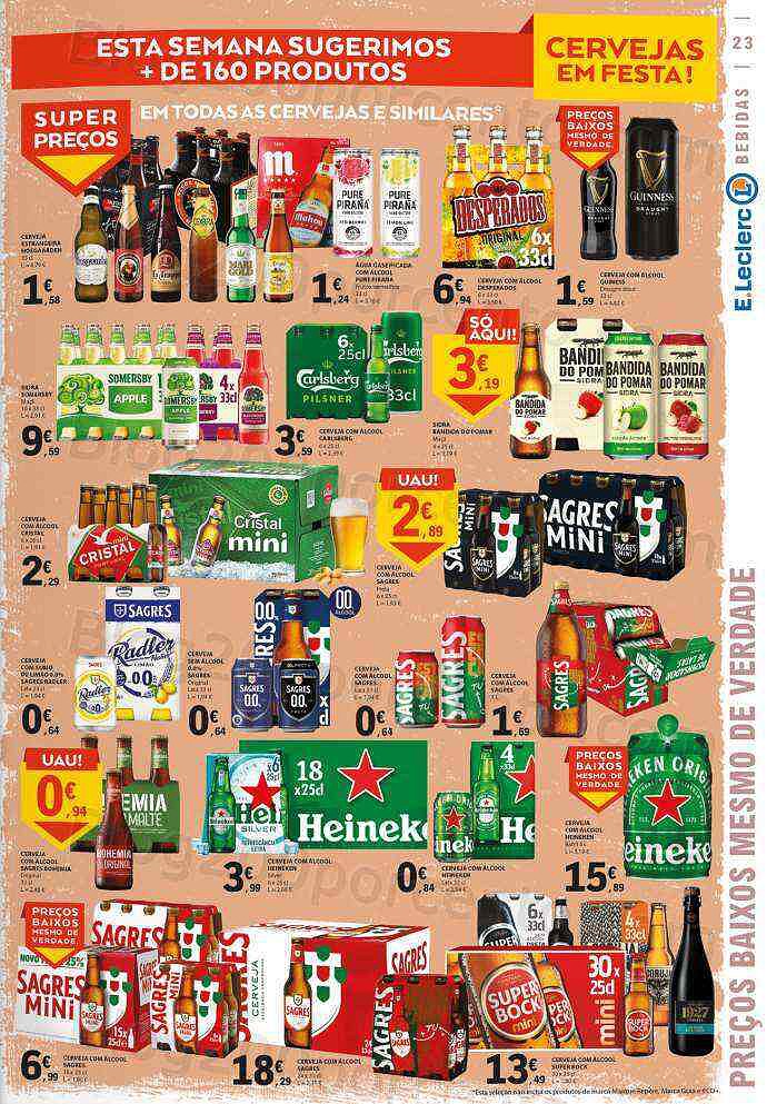 Antevisão Folheto E-LECLERC Promoções de 4 agosto a 10 agosto