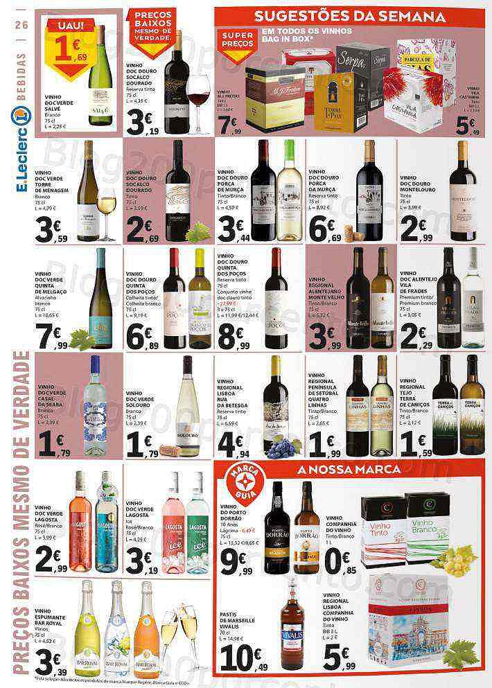 Antevisão Folheto E-LECLERC Promoções de 4 agosto a 10 agosto