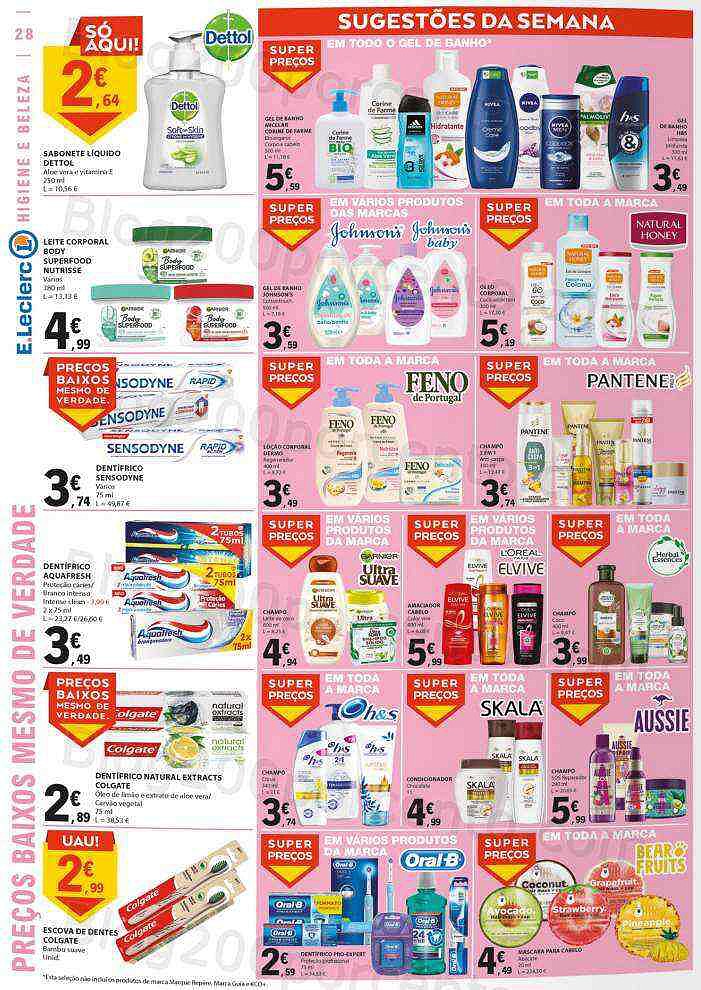 Antevisão Folheto E-LECLERC Promoções de 4 agosto a 10 agosto