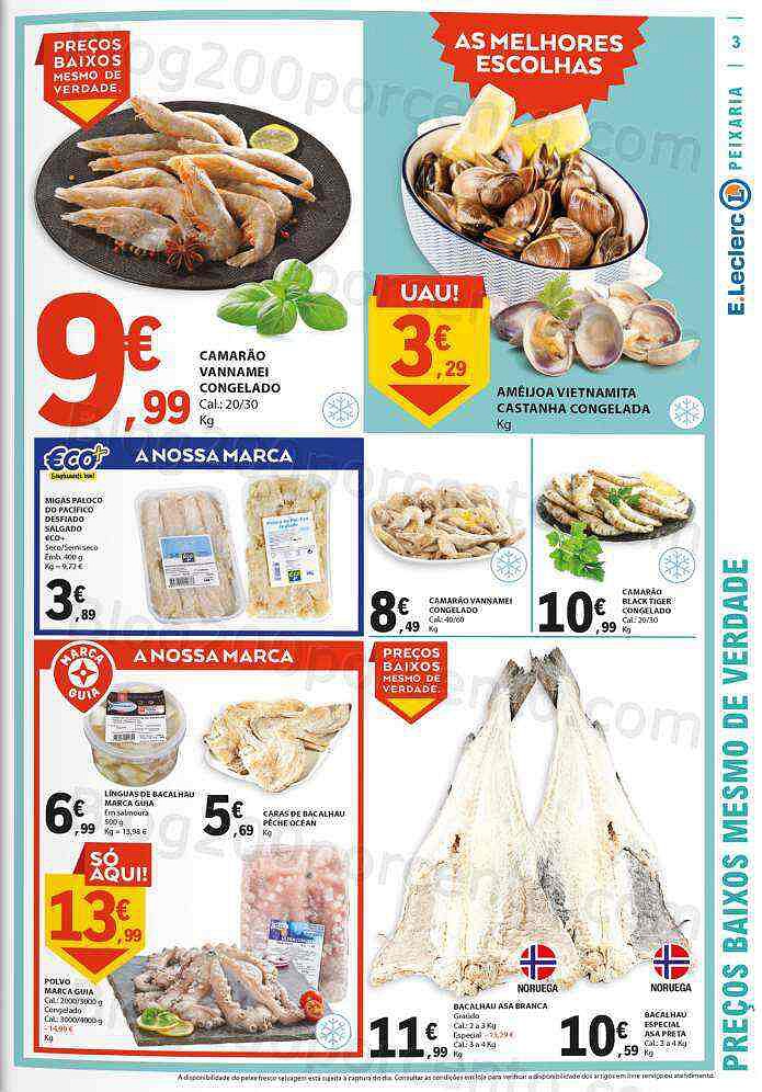 Antevisão Folheto E-LECLERC Promoções de 4 agosto a 10 agosto