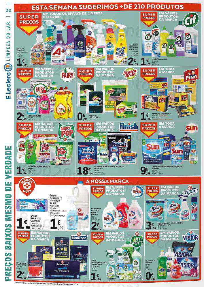 Antevisão Folheto E-LECLERC Promoções de 4 agosto a 10 agosto