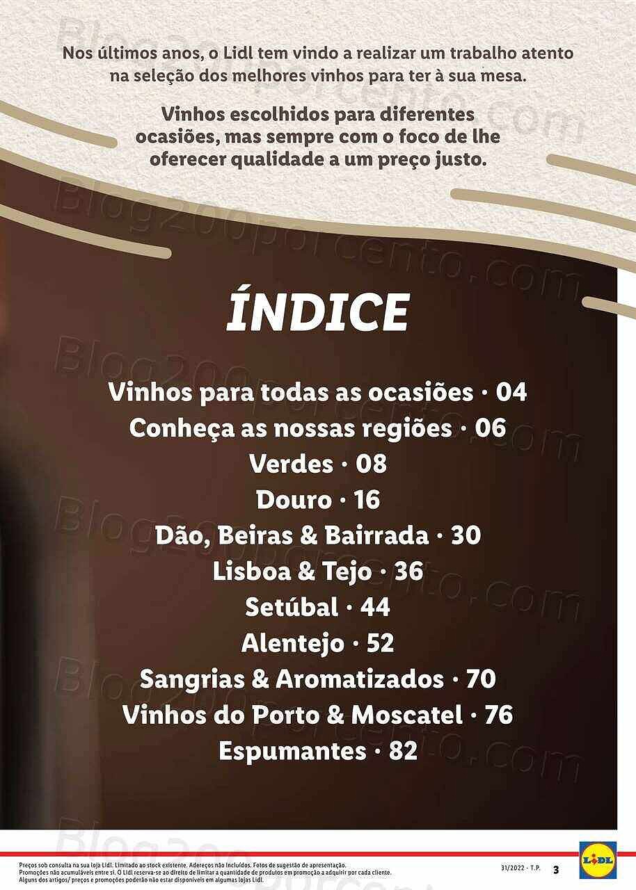 Antevisão Folheto LIDL Especial Vinhos Nacionais